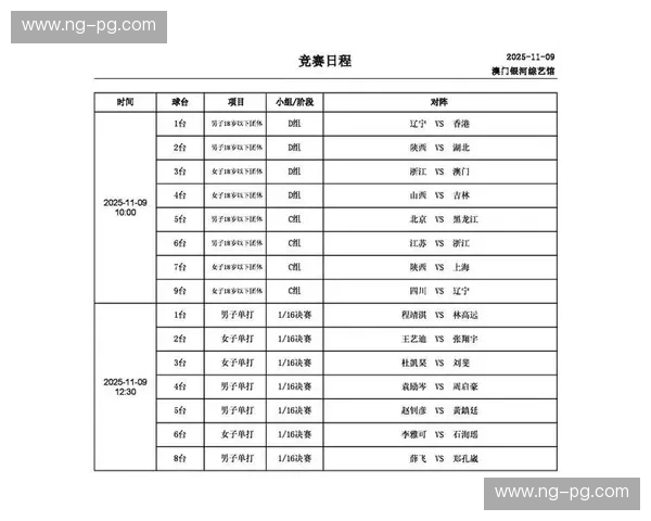 全运会2020淘汰赛对阵：焦点对决与观赛指南